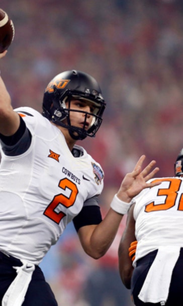 QB Rudolph takes leadership reins for No. 21 Oklahoma St